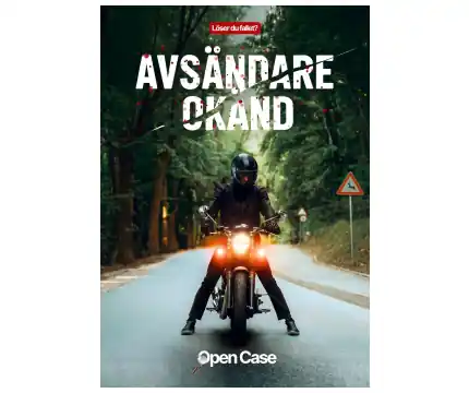 Nedsatt pris - Open Case Avsändare Okänd