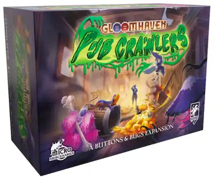 Efterfrågad - Gloomhaven Buttons & Bugs - Pub Crawlers (Exp.)