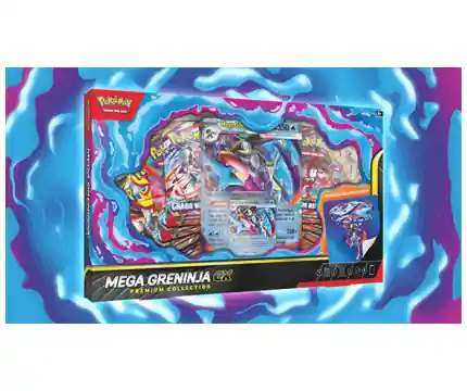 Pokémon TCG Mega Greninja ex Premium Collection (1 per kund) | Efterfrågad