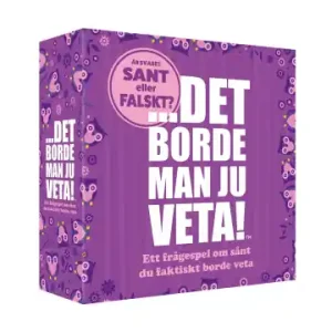 Sänkt pris | Det borde man ju veta! - Sant eller Falskt